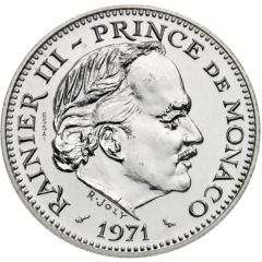 5 Francs - Rainier III Essai