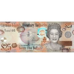 25 Dollars - Elizabeth II 25th Anniversary of CIMA