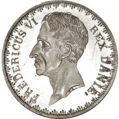 Medal - Frederik VI Platina of King`s birthday