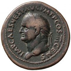 As - Vespasian AEQVITAS AVGVST S C, Aequitas