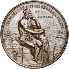 Medal - Opening of the port of Parana