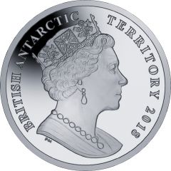 2 Pounds - Elizabeth II Robert Falcon Scott, Silver