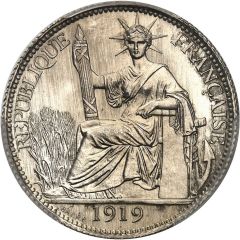 20 Cents Pattern; purity counterstamped
