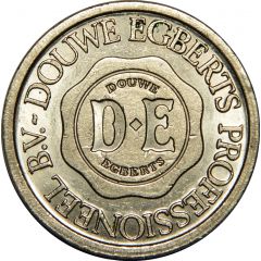 Coffee Machine Token - Douwe Egberts Copper-nickel