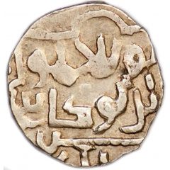 Dirham `Dang` - Pulad Timur, citing deceased Jani Beg khan Gulistan mint