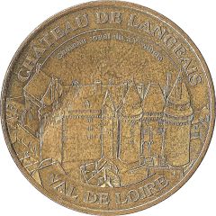 Monnaie de Paris Tourist Token - Val de Loire Château de Langeais