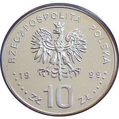 10 Zlotys Władysław IV Vaza