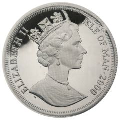 1 Crown - Elizabeth II The Queen Mother`s 100th Birthday, Silver Proof