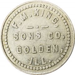 25 Cents - F.M. King