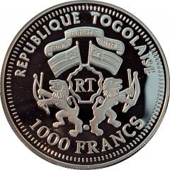 1000 Francs CFA Ludwig Erhard