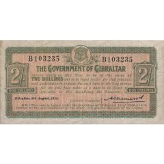 2 Shillings Regular issue, Series B