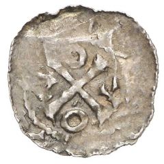 Denier - Otto III Trier mint, temple