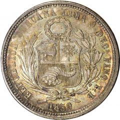 50 Centimos Transitional Coinage