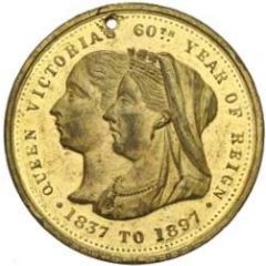Medalet - Victoria Diamond Jubilee; Rosedale