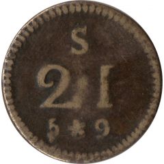 Coin weight - 21 Shillings
