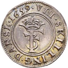 8 Skilling - Frederik III
