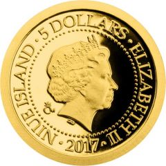 5 Dollars - Elizabeth II Prague Castle