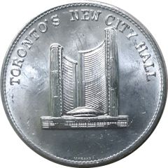 Medal - Toronto`s New City Hall