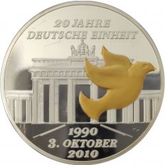 Medal - 20 years of German unification