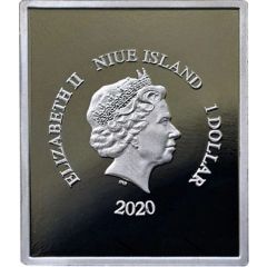 1 Dollar - Elizabeth II Black Penny