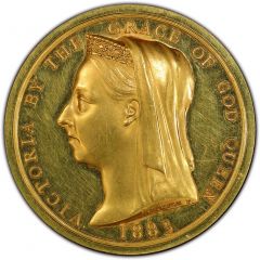 Award - Victoria Queen`s National Medal, gold