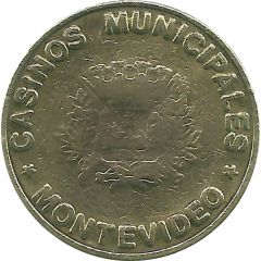 Casinos Municipales token Small coat Montevideo
