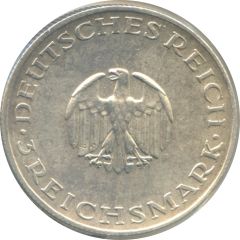 3 Reichsmark Lessing