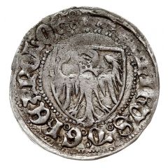Szeląg pruski - Casimir IV Jagiellon Toruń mint