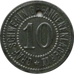 10 Pfennig - Castrop Graf Schwerin Gefangenenlager II