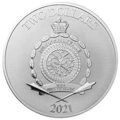 2 Dollars - Elizabeth II Grogu