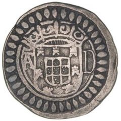 1 Xerafim - João IV Goa mint to Dio
