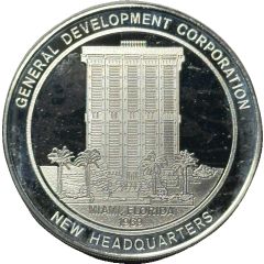Medal - General Development Corporation Headquarters Dedication