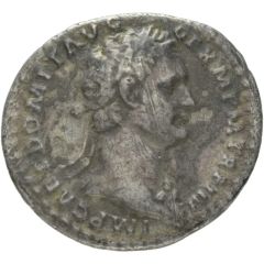 Denarius - Domitian IMP VIIII COS XI CENS POT P P, Minerva