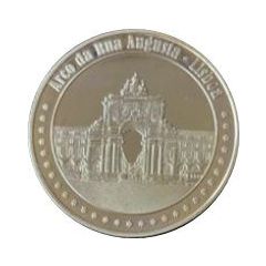 Médaille souvenir `Arco da Rua Augusta - Praça do Comércio Lisboa`