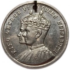 Medal - George VI and Elizabeth Coronation 1937