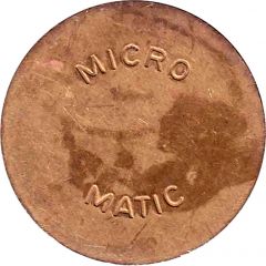 Car Wash Token - Micro Matic 27 mm