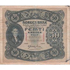 50 Kroner Christie-issue
