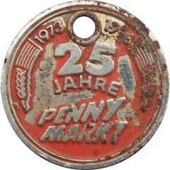 Shopping Cart token - 25 Jahre Penny Markt