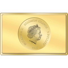 5 Dollars - Elizabeth II The Clothed Maja