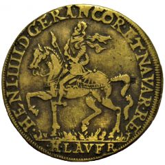 Counter Token - Henri IV `Regis Sacra Foedera Magni` Hans Laufer