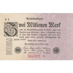 2 000 000 Mark Reichsbanknote