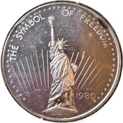1 Ounce - California Crown Mint The Symbol of Freedom
