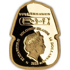 10 Dollars - Elizabeth II Mask of Tutankhamun