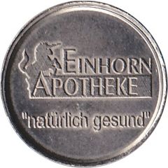 1 Vorteilstaler - Einhorn Apotheke