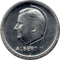 50 Francs - Albert II Dutch text