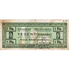 1 Peseta Yegen