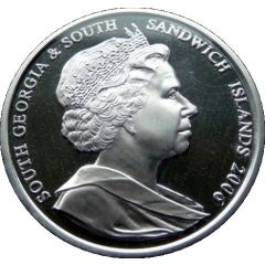 2 Pounds - Elizabeth II Order of the Garter