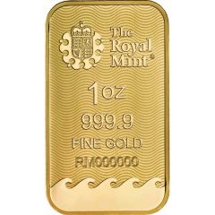 1 oz Gold Britannia, Bar