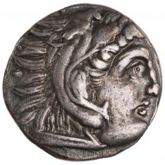 Drachm In the name of Alexander III,Lampsakos