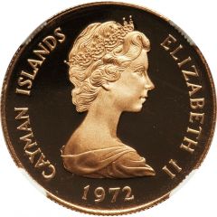 25 Dollars - Elizabeth II Silver Wedding, gold